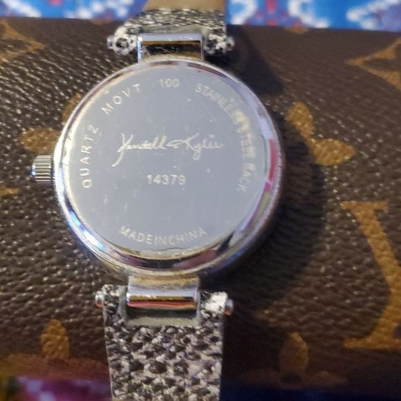 Kendall‎ + Kylie Women's Watch Rose Gold Quartz Crystals 38mm Reptile Band - Picture 4 of 7